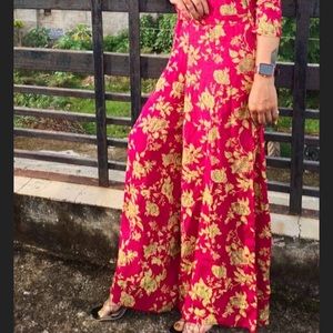 Floral jumpsuit small medium large 2xl avilable